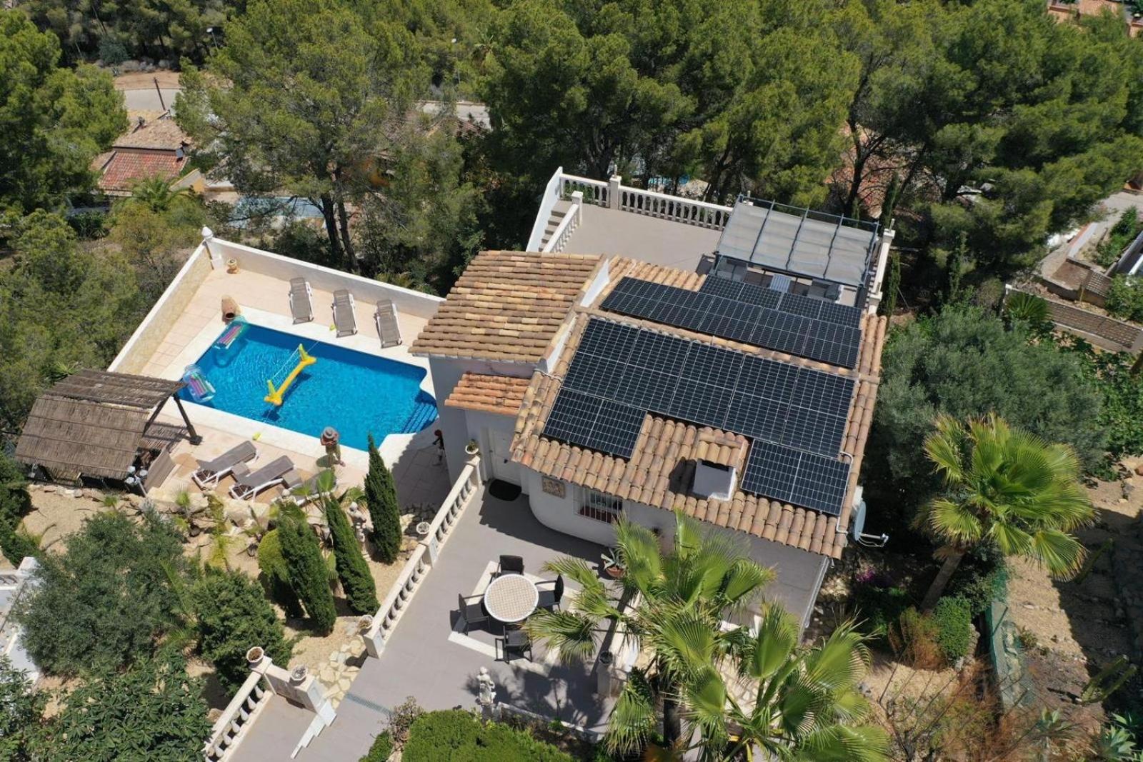 Villa Santorini Costa Blanca La Nucia Bagian luar foto