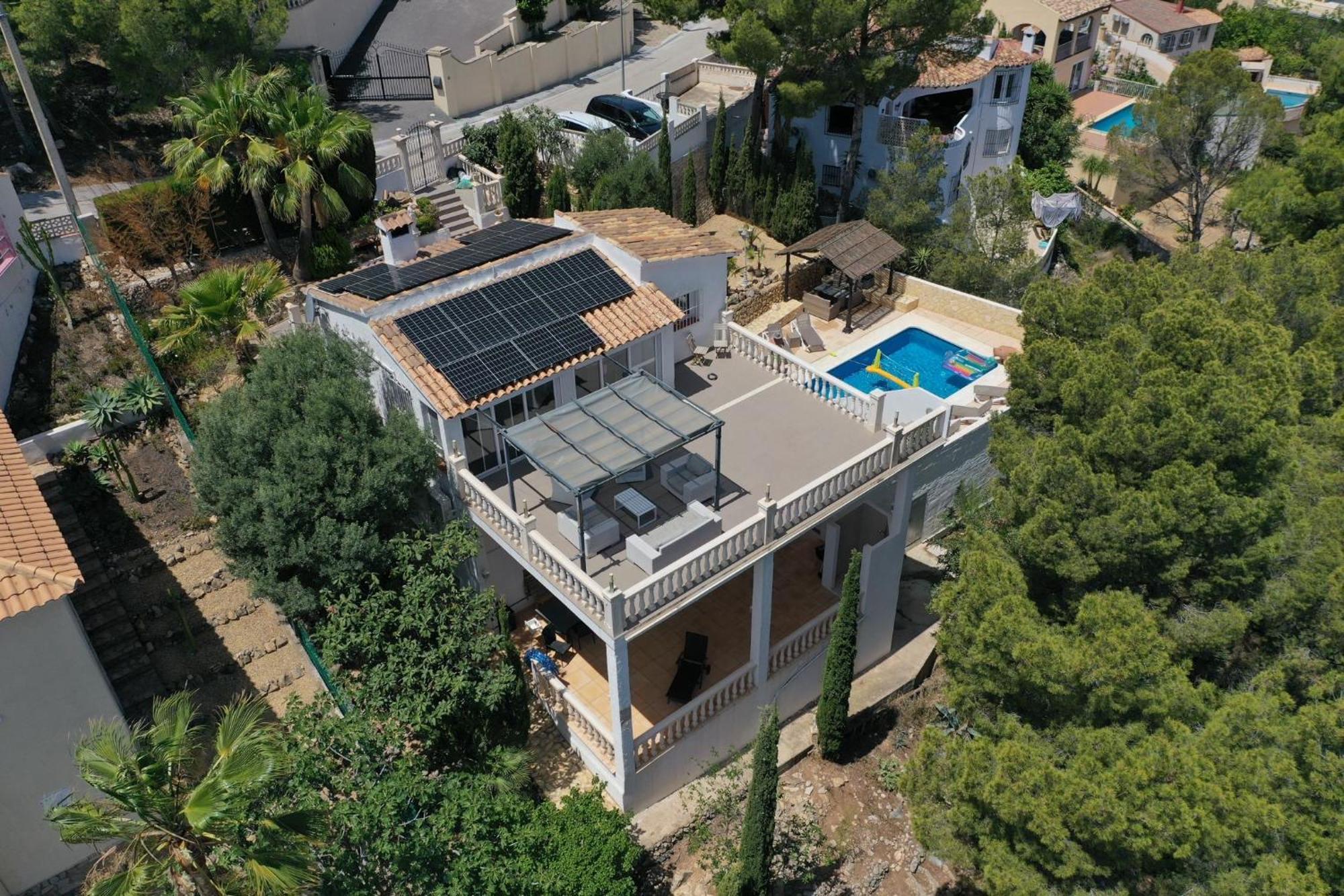Villa Santorini Costa Blanca La Nucia Bagian luar foto